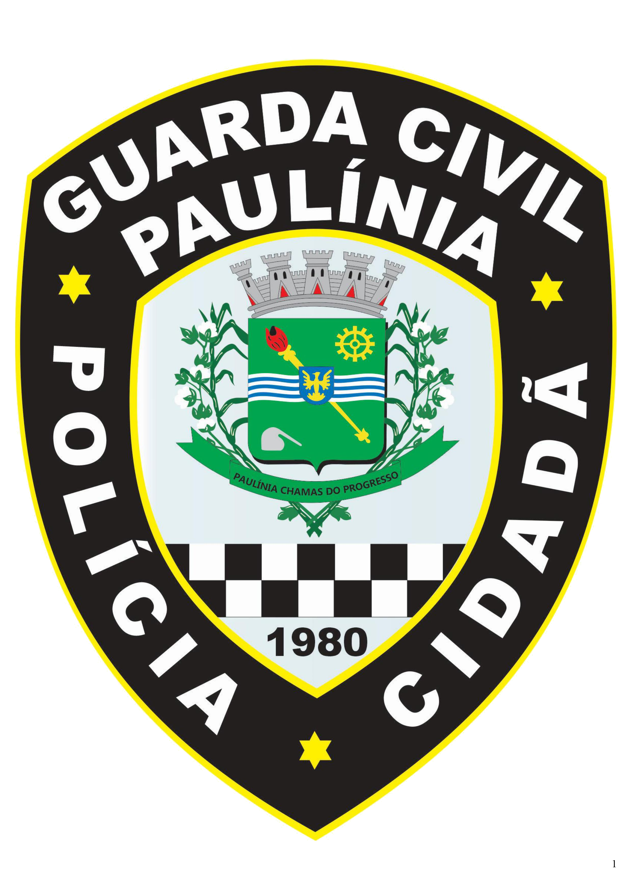 Brasão da Guarda Civil Municipal de Paulínia